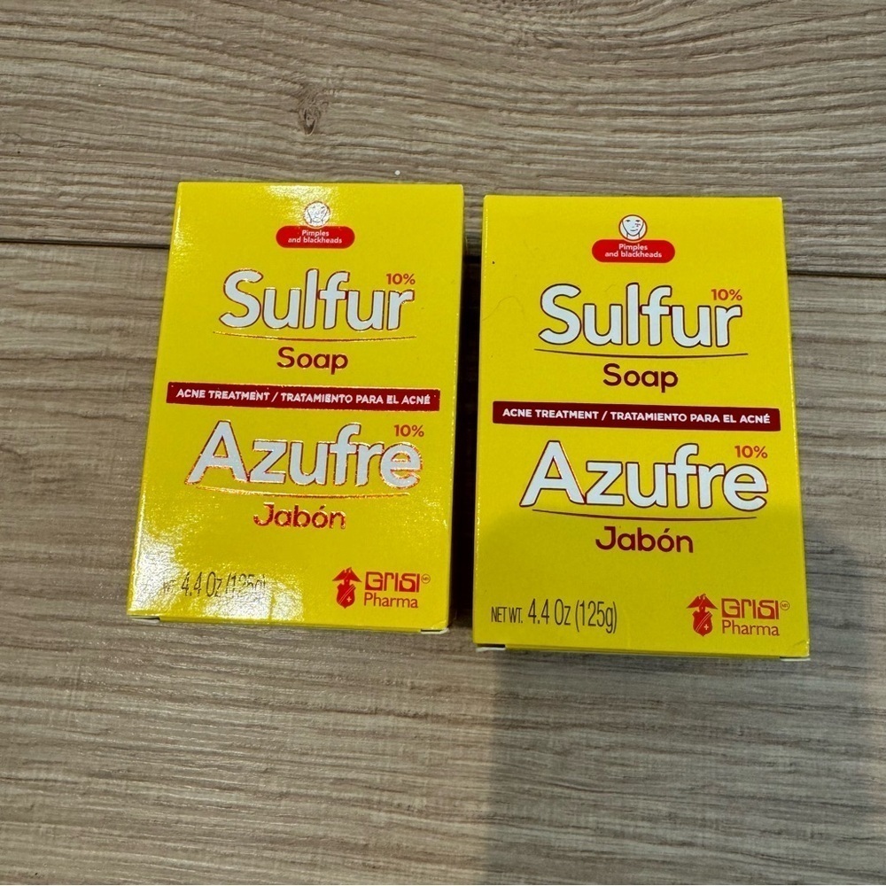 NWT 2pk Sulfur Soap
